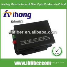 1 Channel Fiber Optic Video Converter singlemode, 20/40/60km high end quality